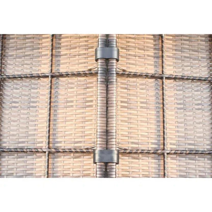 Comfortable Modern Patio Rattan Sectional Set With Cushions